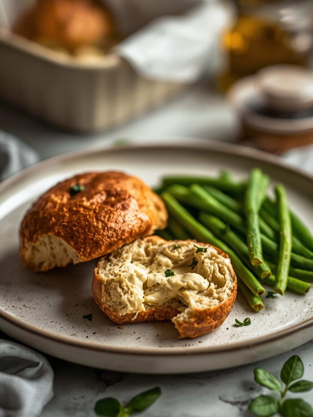 Quick Sourdough Herb Dinner Rolls Recipe