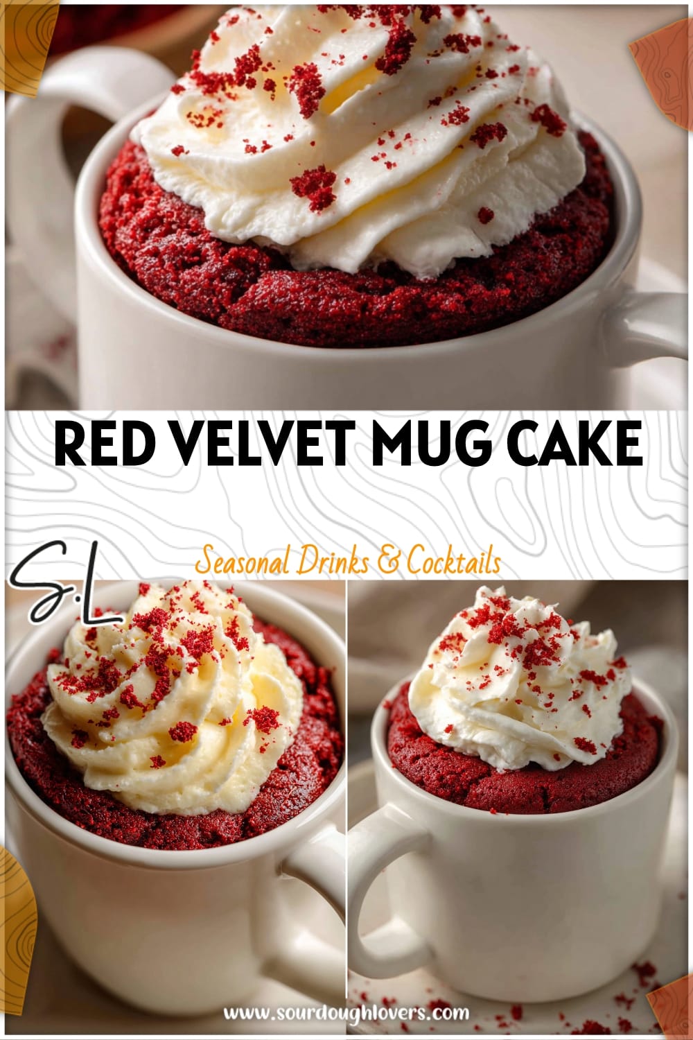 Easy Red Velvet Mug Cake Recipe