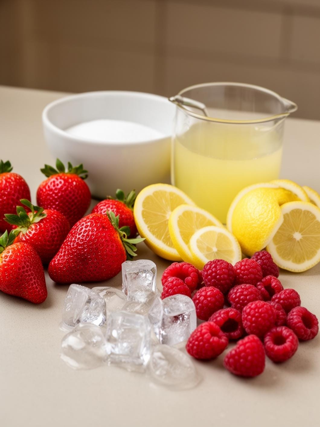 Refreshing Strawberry Raspberry Lemonade Mocktail Recipe