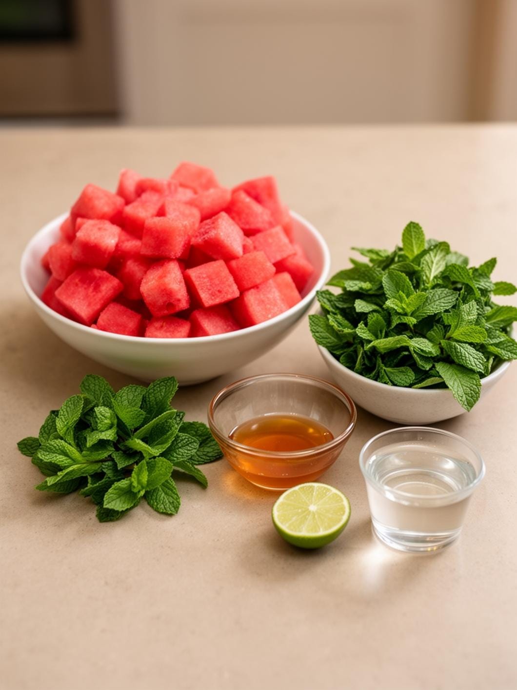 Refreshing Watermelon Mint Slush: A Healthy Homemade Treat