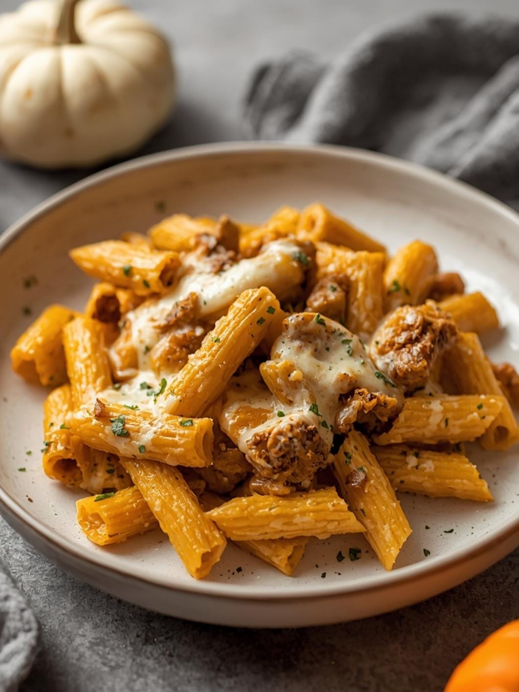 Savory Pumpkin Alfredo Pasta: Easy Fall Recipe for Thanksgiving & Beyond