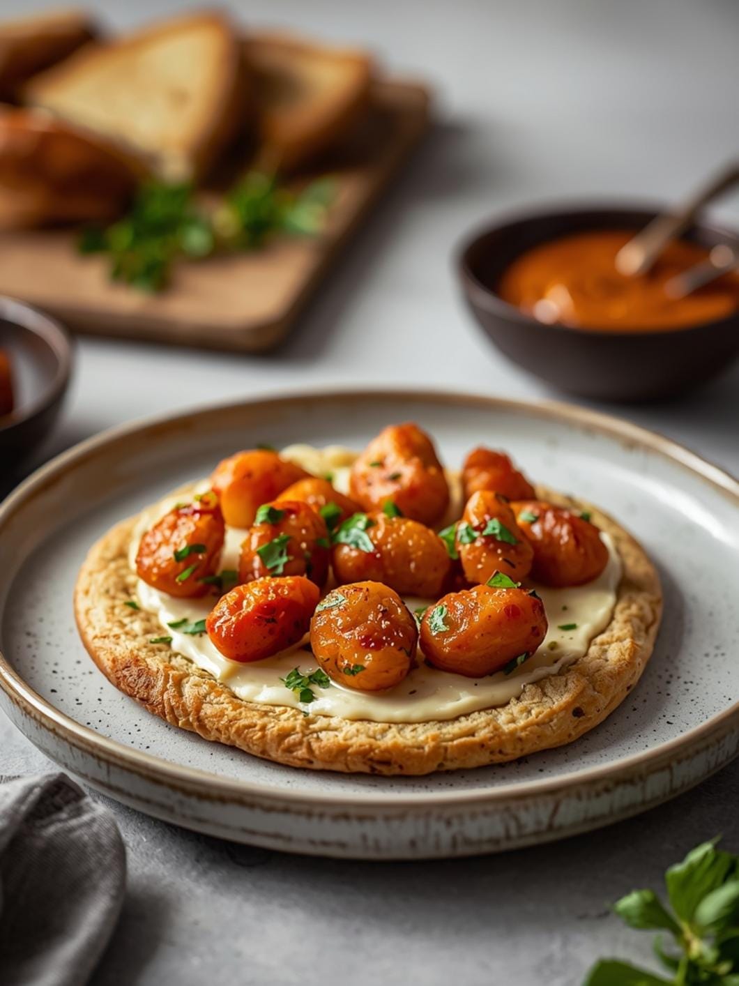 Savory Sourdough Herb Flatbread: Easy Appetizer & Snack Recipe