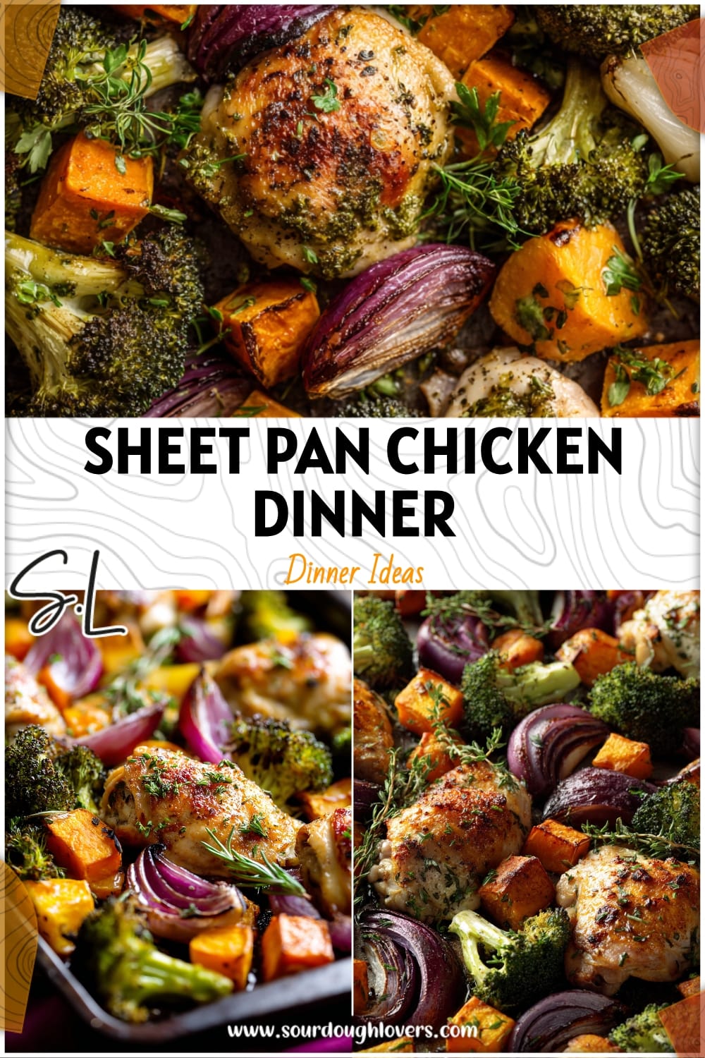 Easy Fall Sheet Pan Chicken Dinner with Veggies