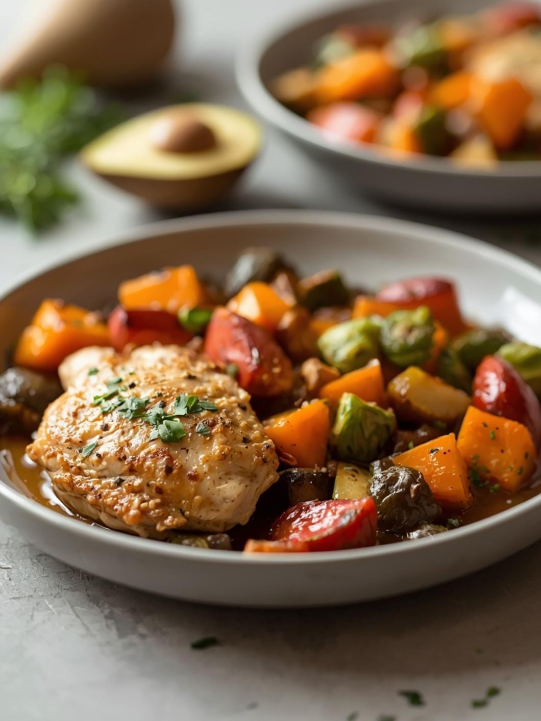 Sheet Pan Chicken & Fall Veggies: Easy Autumn Dinner