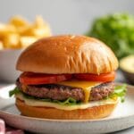Soft & Fluffy Sourdough Burger Buns (No Yeast) 12 =