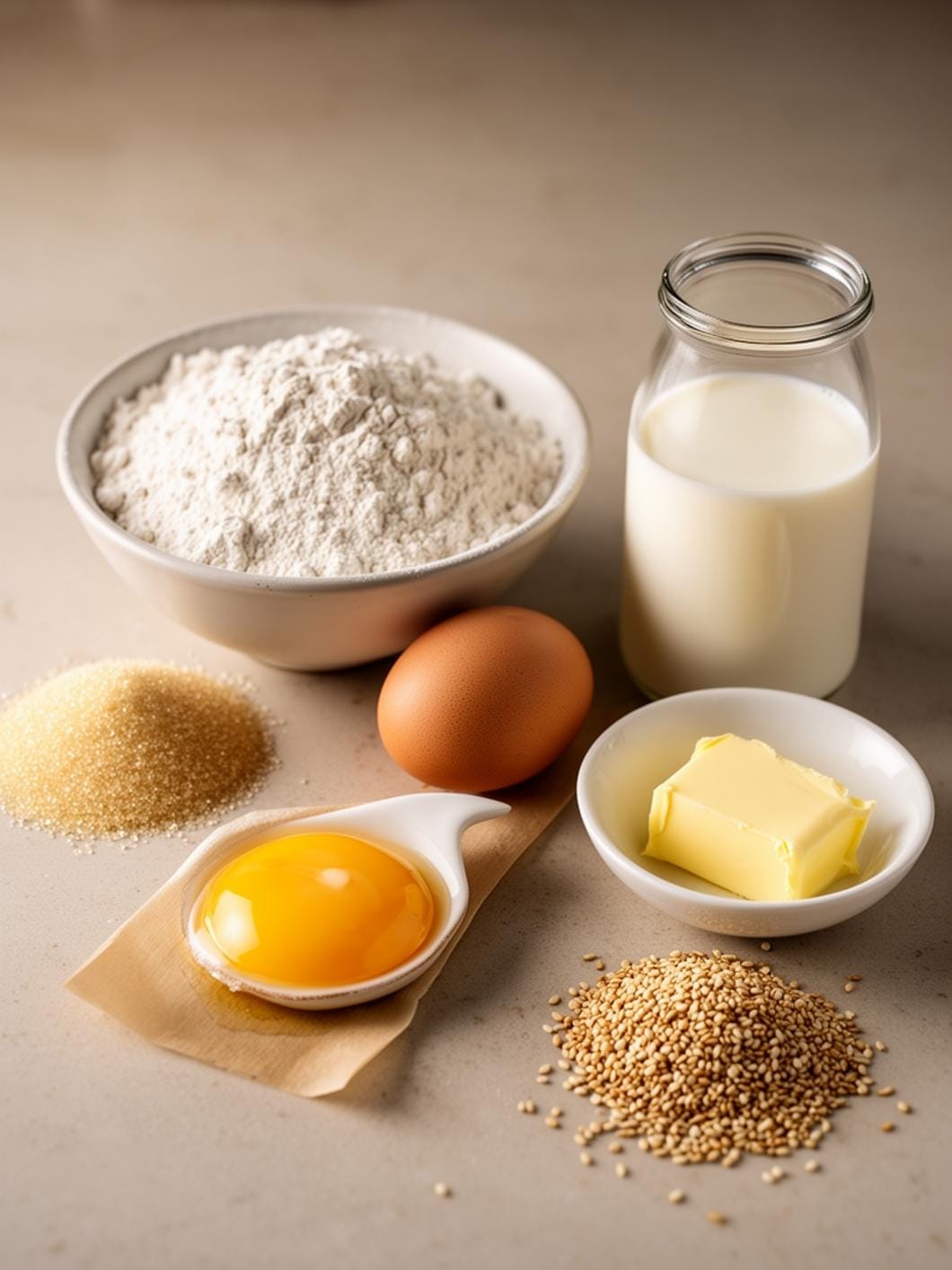 Soft & Fluffy Sourdough Burger Buns