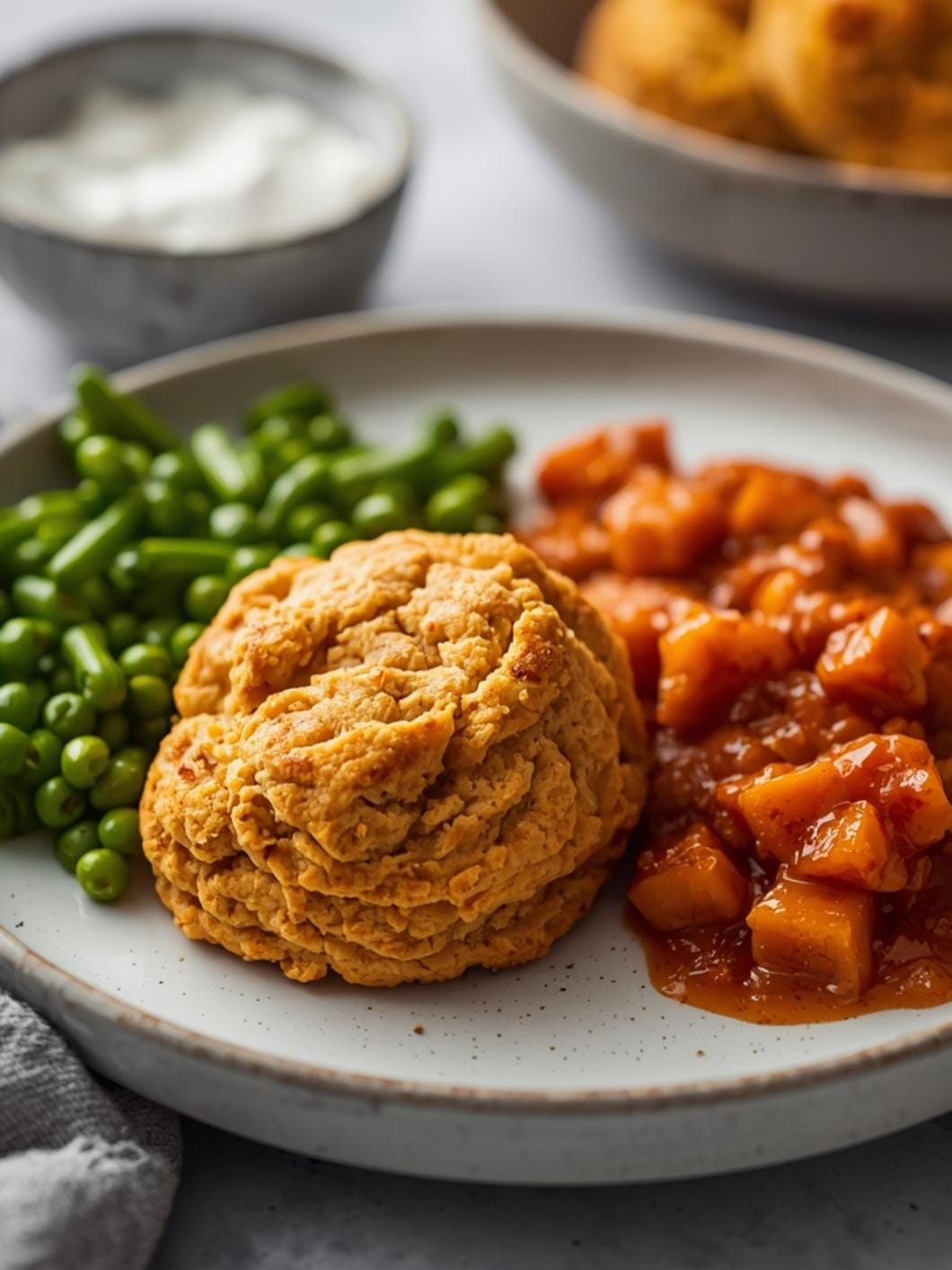 Soft Sourdough Sweet Potato Biscuits Recipe