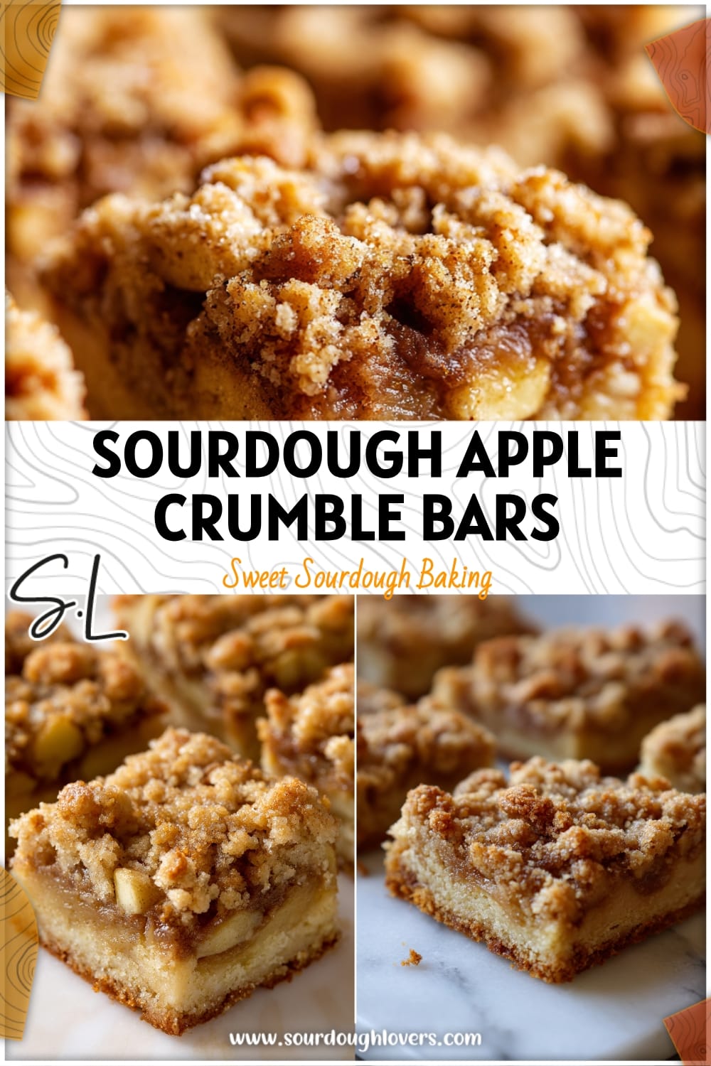 Easy Sourdough Apple Crumble Bars Recipe