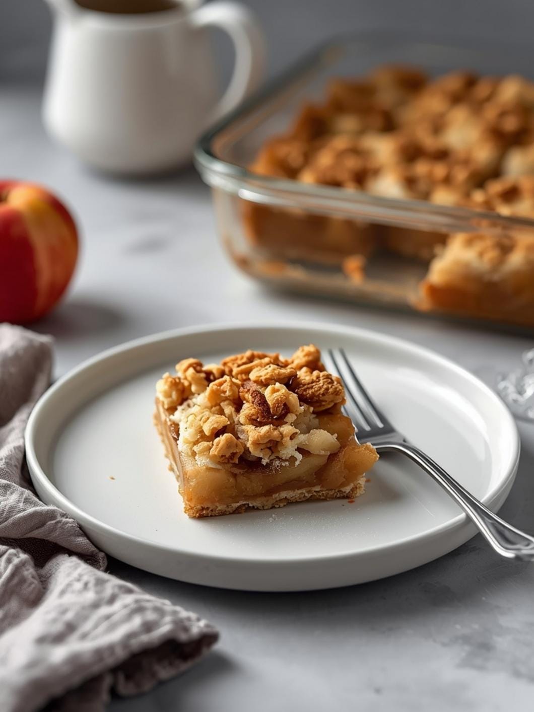 Sourdough Apple Crumble Bars: Easy Dessert Recipe