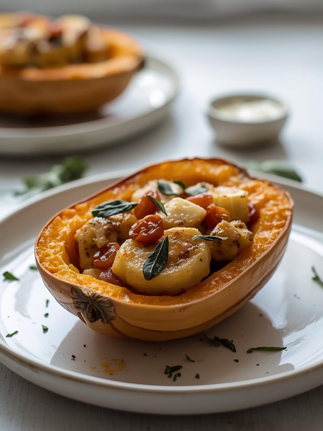 Sourdough Apple Sage Stuffed Butternut Squash 15 Sourdough Apple Sage Stuffed Butternut Squash