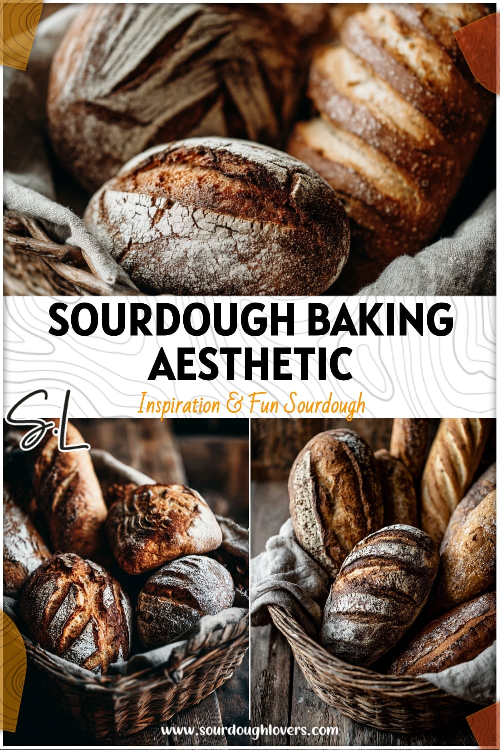 Sourdough Baking Aesthetic: Rustic Bread Flatlays & Food Photography