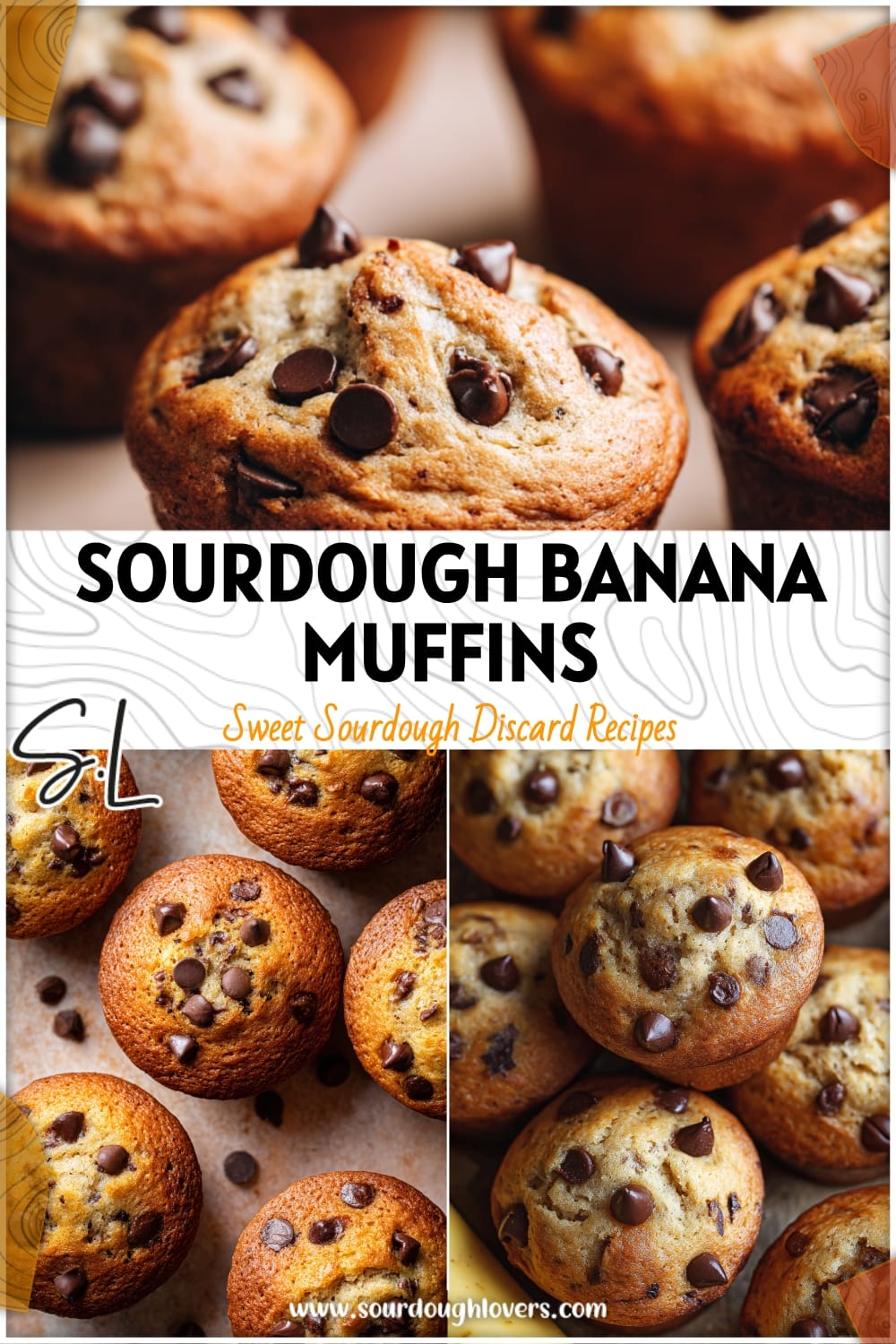 Sourdough Banana Chocolate Chip Muffins: Easy Discard Recipe