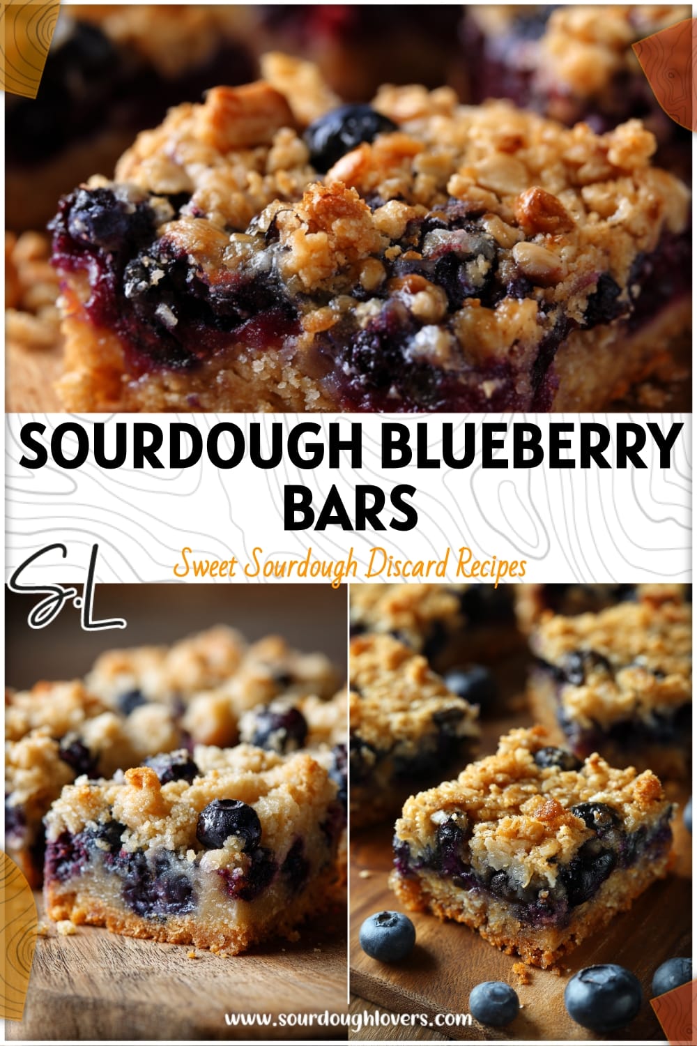 Sourdough Blueberry Breakfast Bars: Easy Oatmeal Bars Recipe