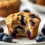Sourdough Blueberry Oat Muffins: Easy Discard Recipe 12 =