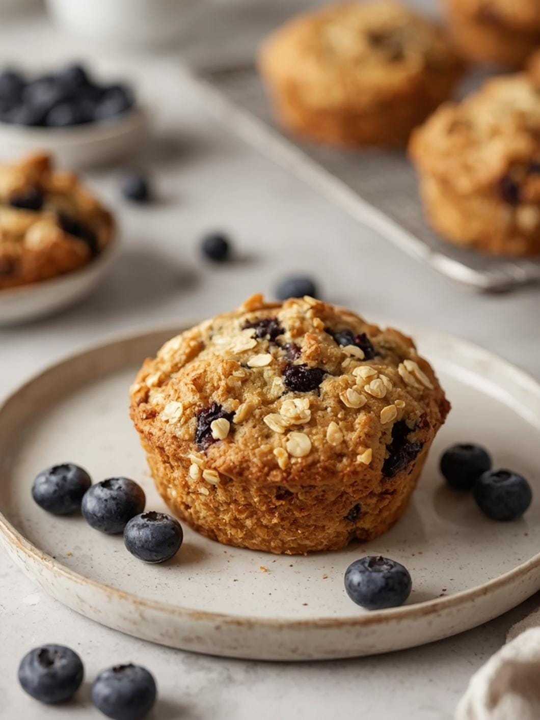 Sourdough Blueberry Oat Muffins: Easy Discard Recipe 15 Sourdough Blueberry Oat Muffins: Easy Discard Recipe