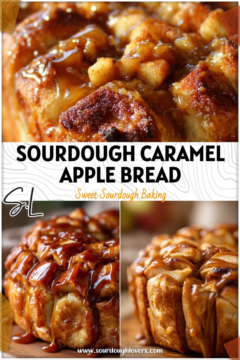 Sourdough Caramel Apple Pull-Apart Bread: Easy Discard Dessert Recipe