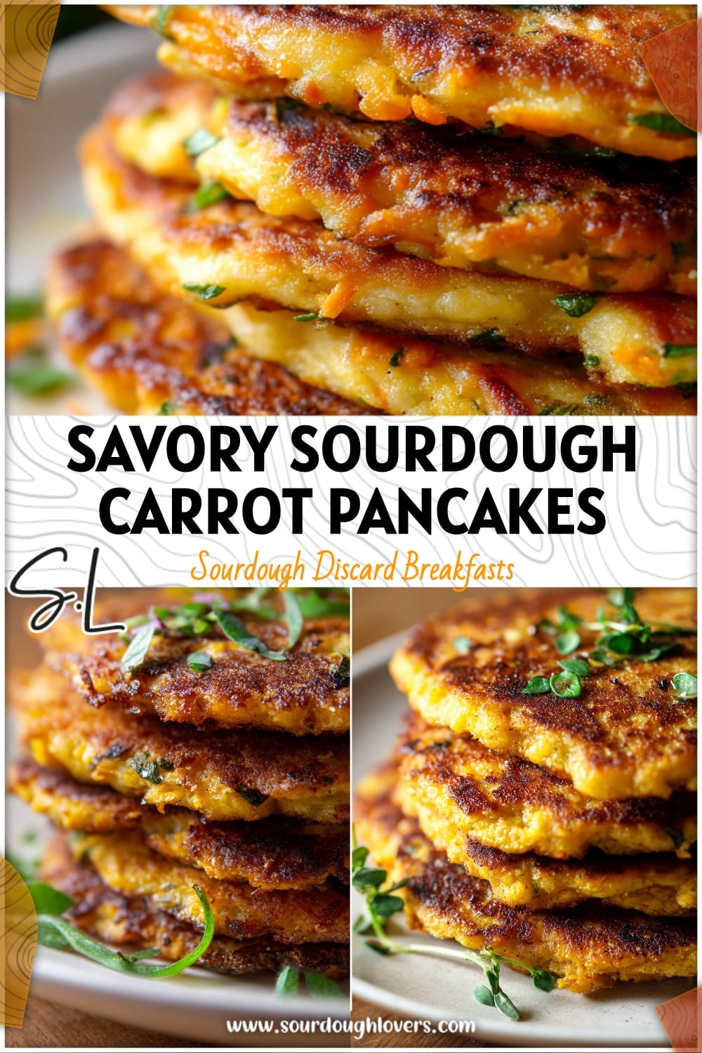 Sourdough Discard Carrot Pancakes: Savory & Quick Recipe