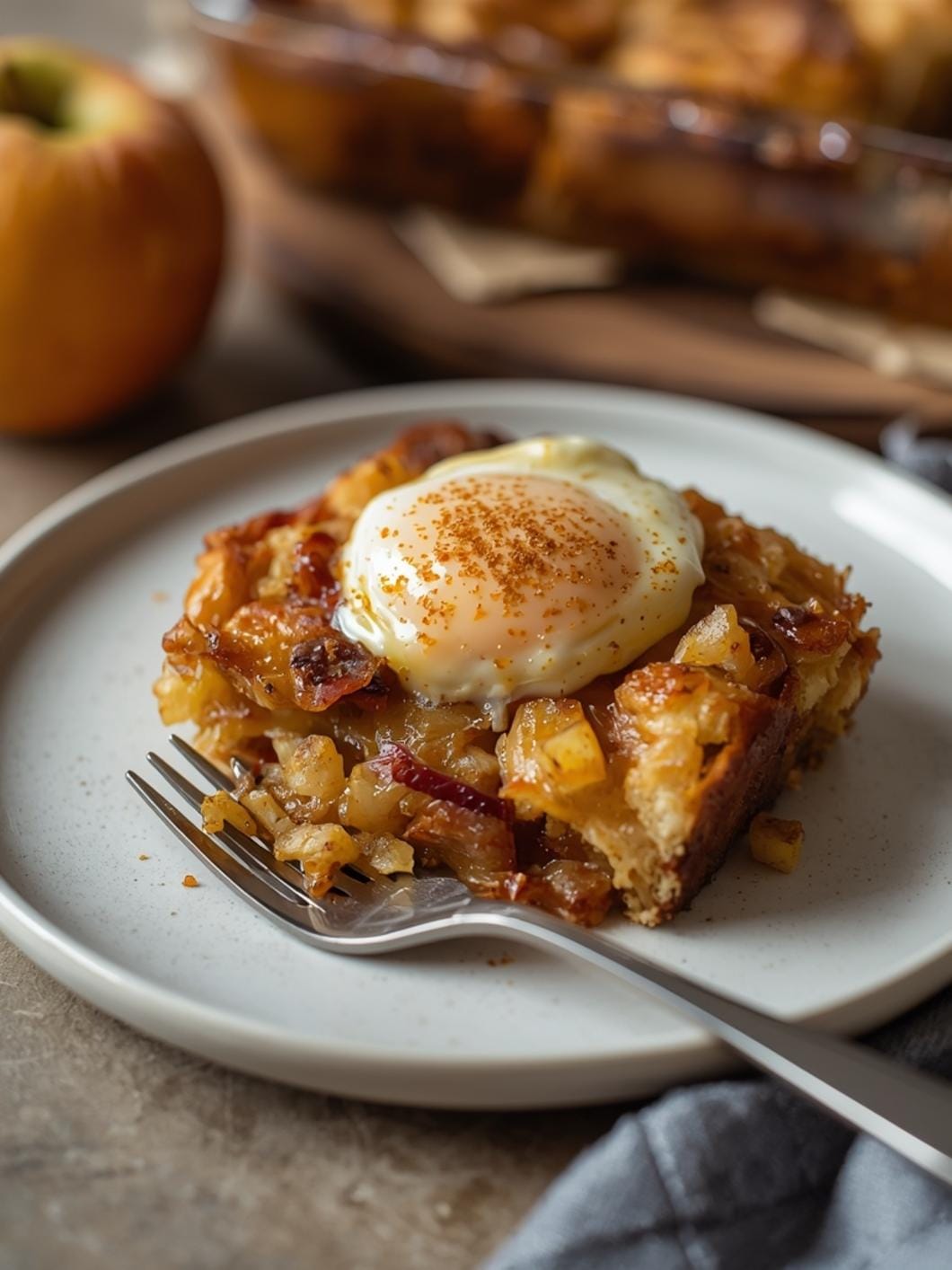 Sourdough Cinnamon Apple Breakfast Bake: Easy Recipe Using Sourdough Starter