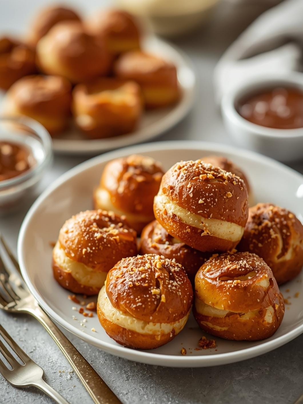 Sourdough Cinnamon Sugar Pretzel Bites Recipe