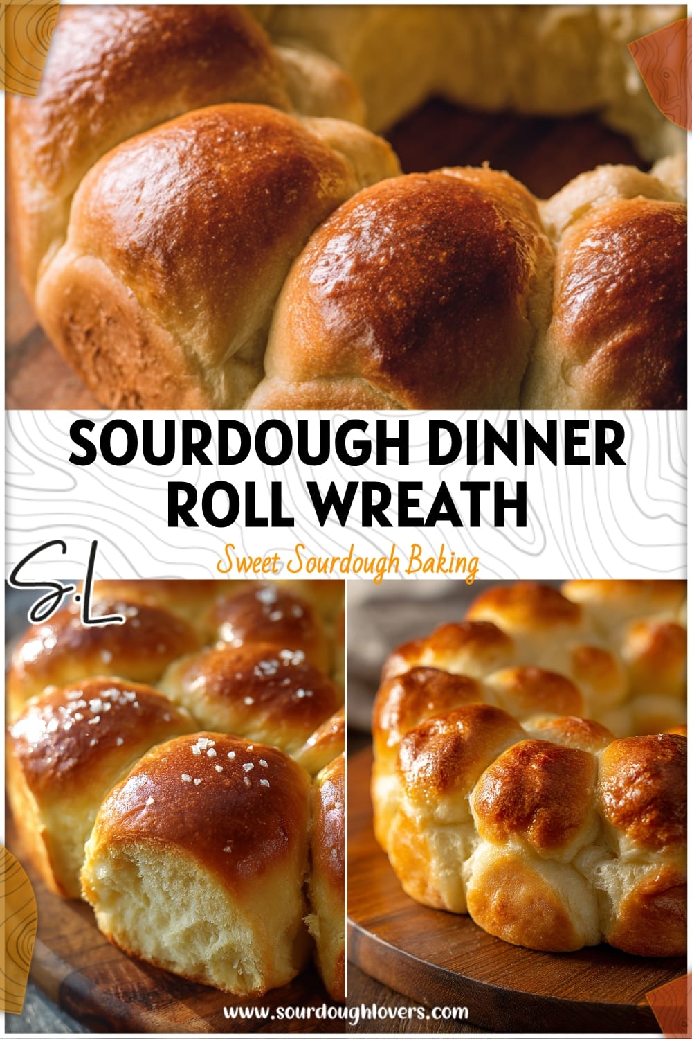 Sourdough Dinner Roll Wreath: Easy Recipe for Soft, Fluffy Rolls