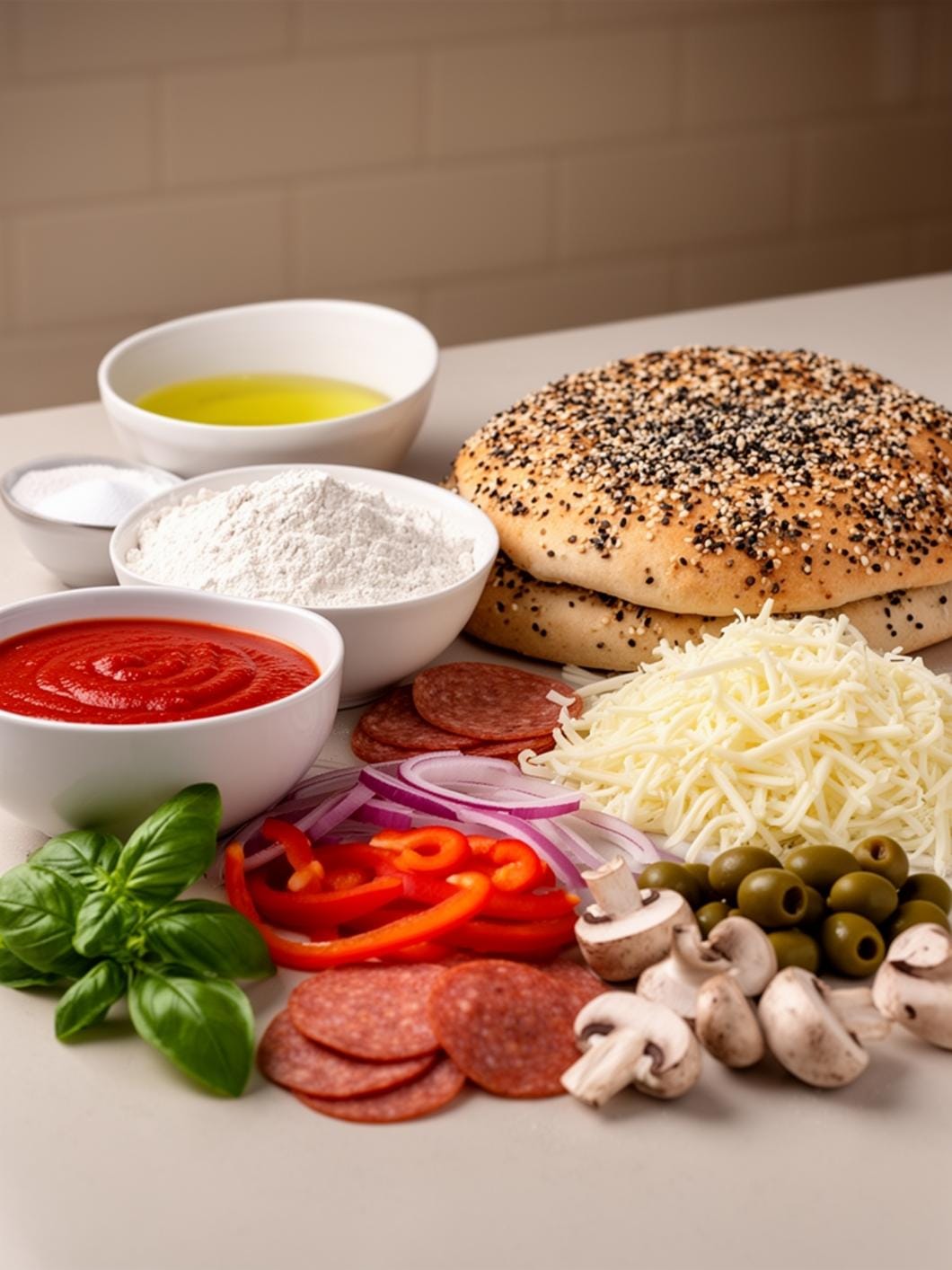 Sourdough Everything Flatbread Pizza: Easy Sourdough Discard Recipe 13 Sourdough Everything Flatbread Pizza: Easy Sourdough Discard Recipe