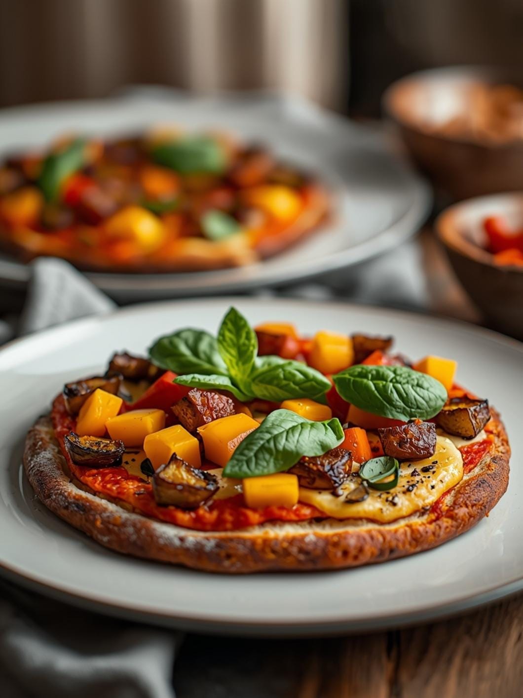 Sourdough Garden Veggie Pizza: Easy Meatless Recipe for Fall & Winter