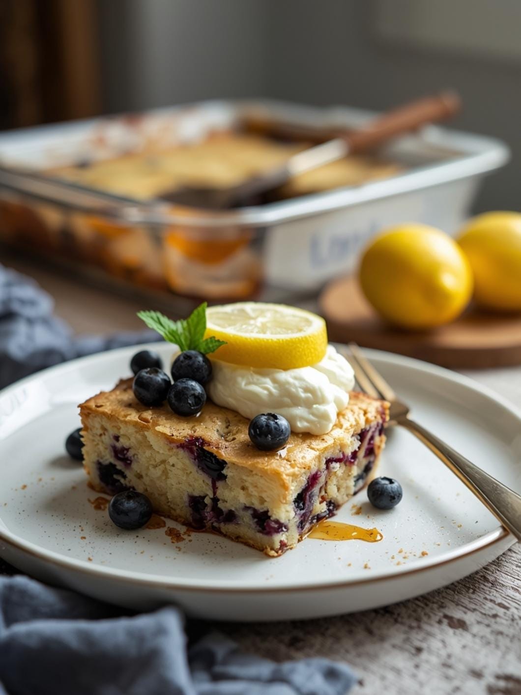 Sourdough Lemon Blueberry Breakfast Cake: Easy Discard Recipe! 15 Sourdough Lemon Blueberry Breakfast Cake: Easy Discard Recipe!