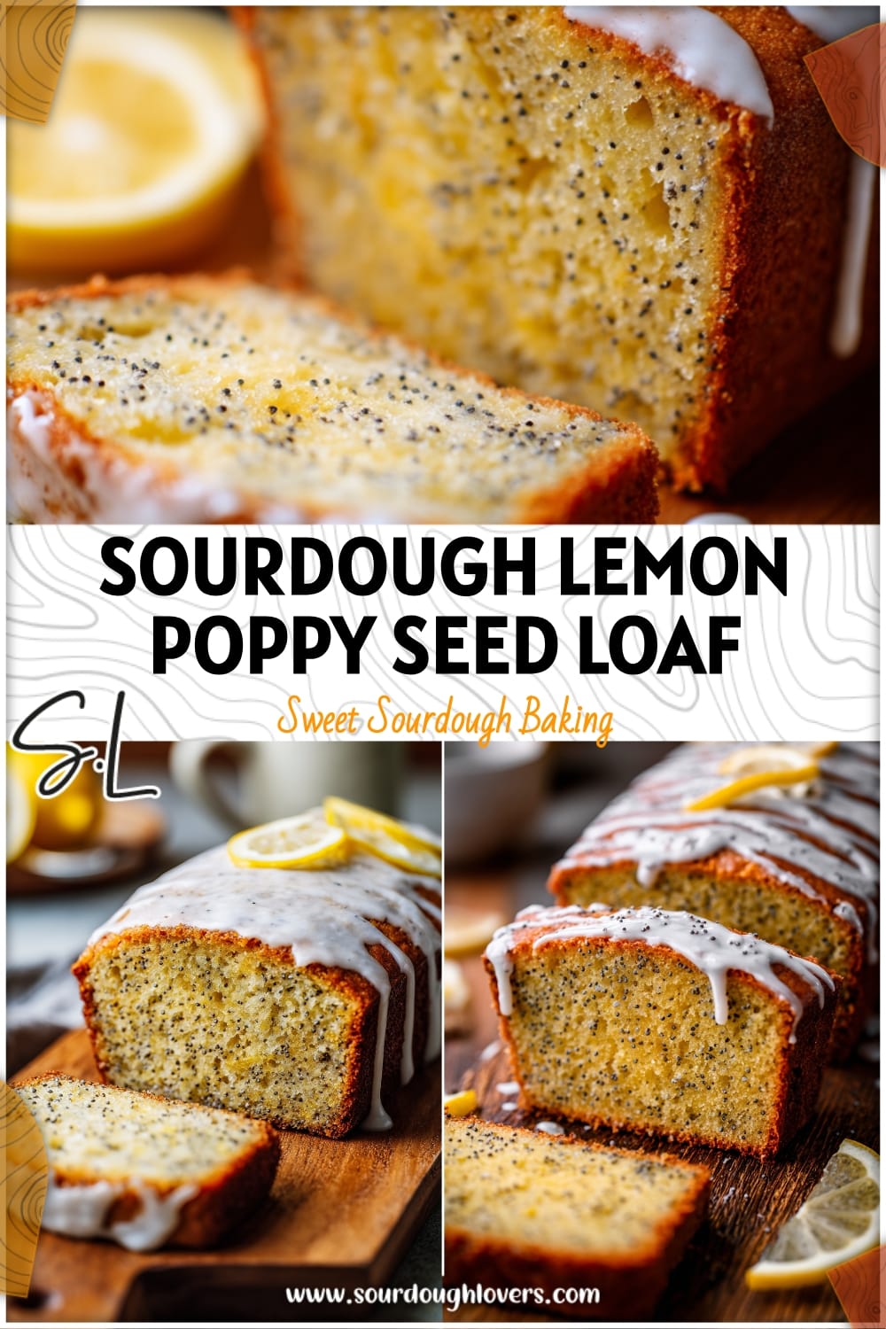 Homemade Sourdough Lemon Poppy Seed Loaf Recipe