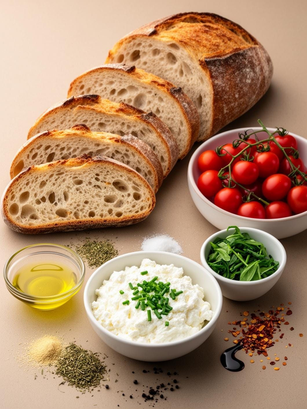 Sourdough Mediterranean Toast Trio: Breakfast, Lunch, or Dinner!