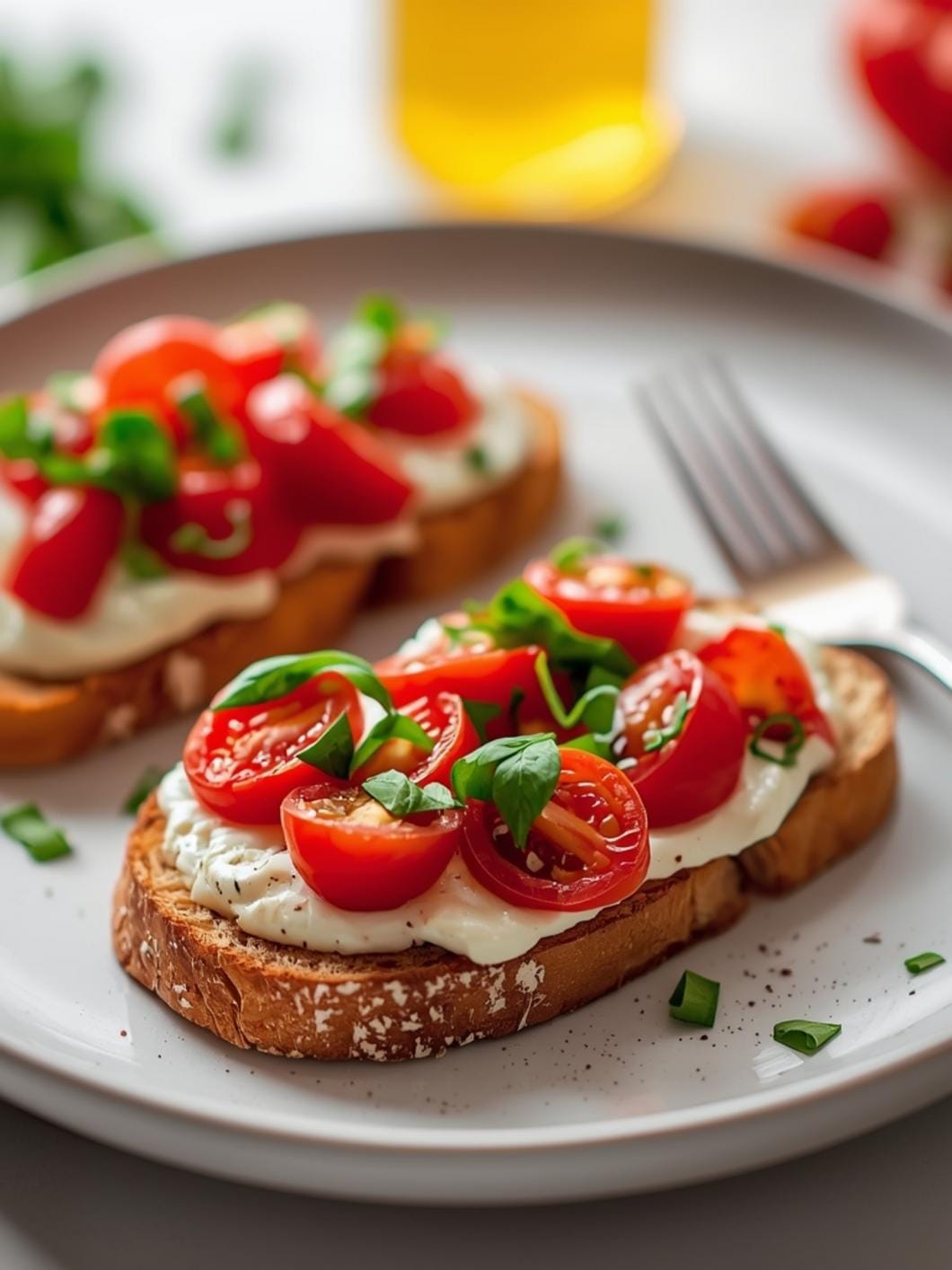 Sourdough Mediterranean Toast Trio: Breakfast, Lunch, or Dinner!