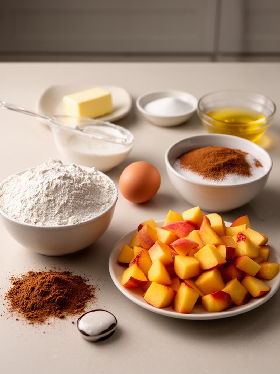 Sourdough Peach Cobbler Loaf: Easy Sourdough Discard Recipe