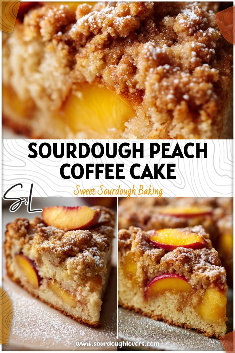 Sourdough Peach Coffee Cake: Easy & Healthy Dessert Recipe