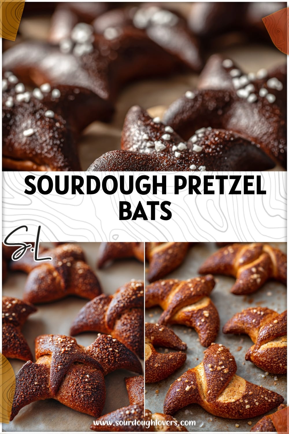 Soft Sourdough Pretzel Bats: Fun Sourdough Bread Recipe