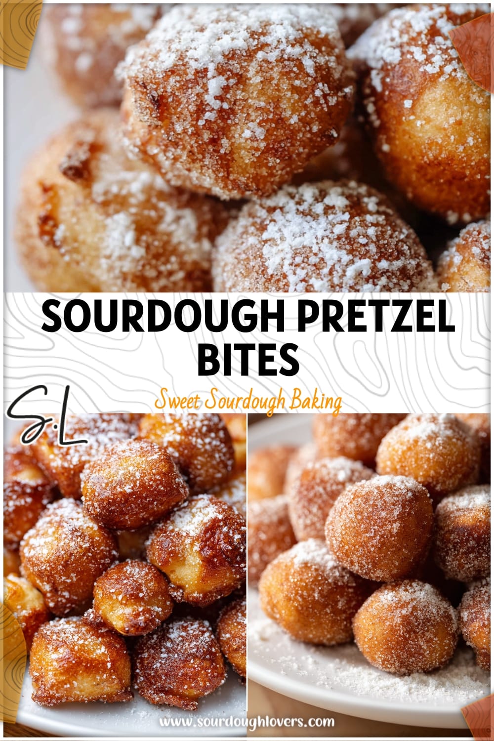 Easy Sourdough Cinnamon Sugar Pretzel Bites Recipe