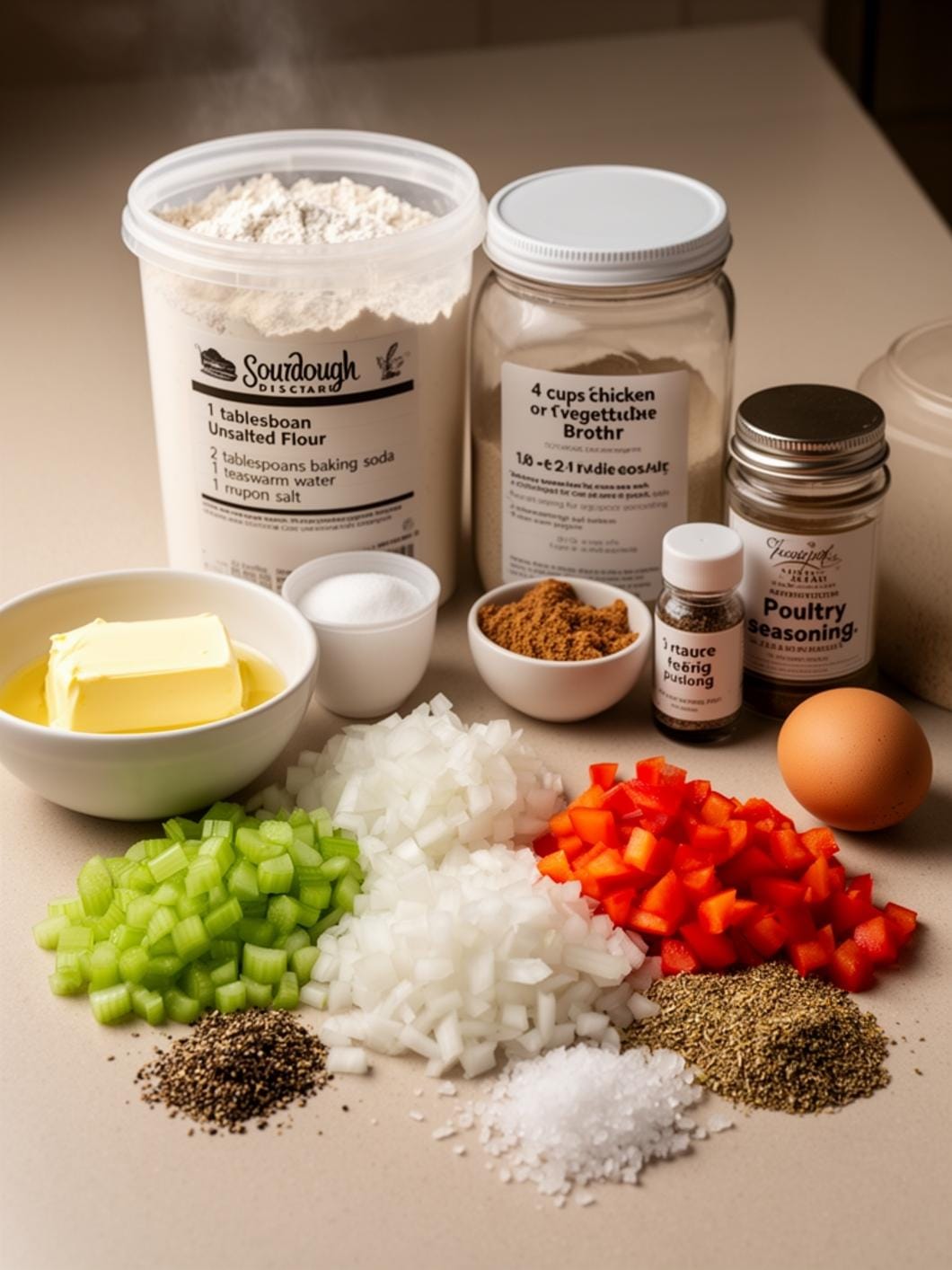 Sourdough Pretzel Stuffing Bites: Delicious Sourdough Discard Recipe