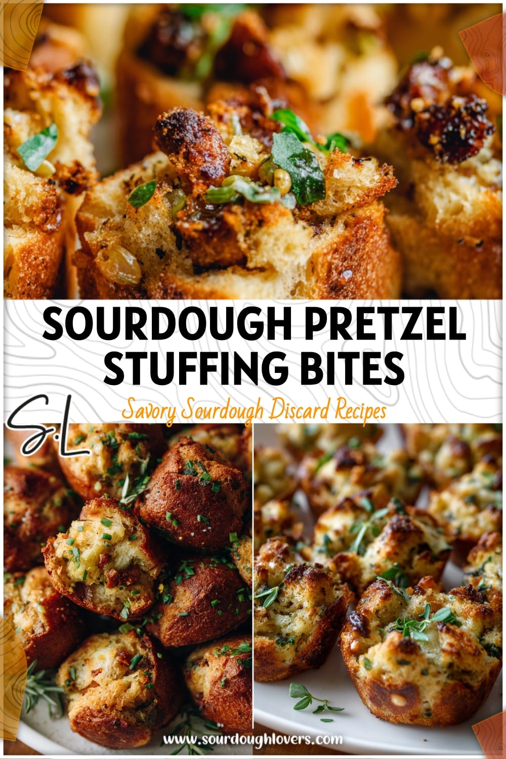 Sourdough Pretzel Stuffing Bites: Delicious Sourdough Discard Recipe