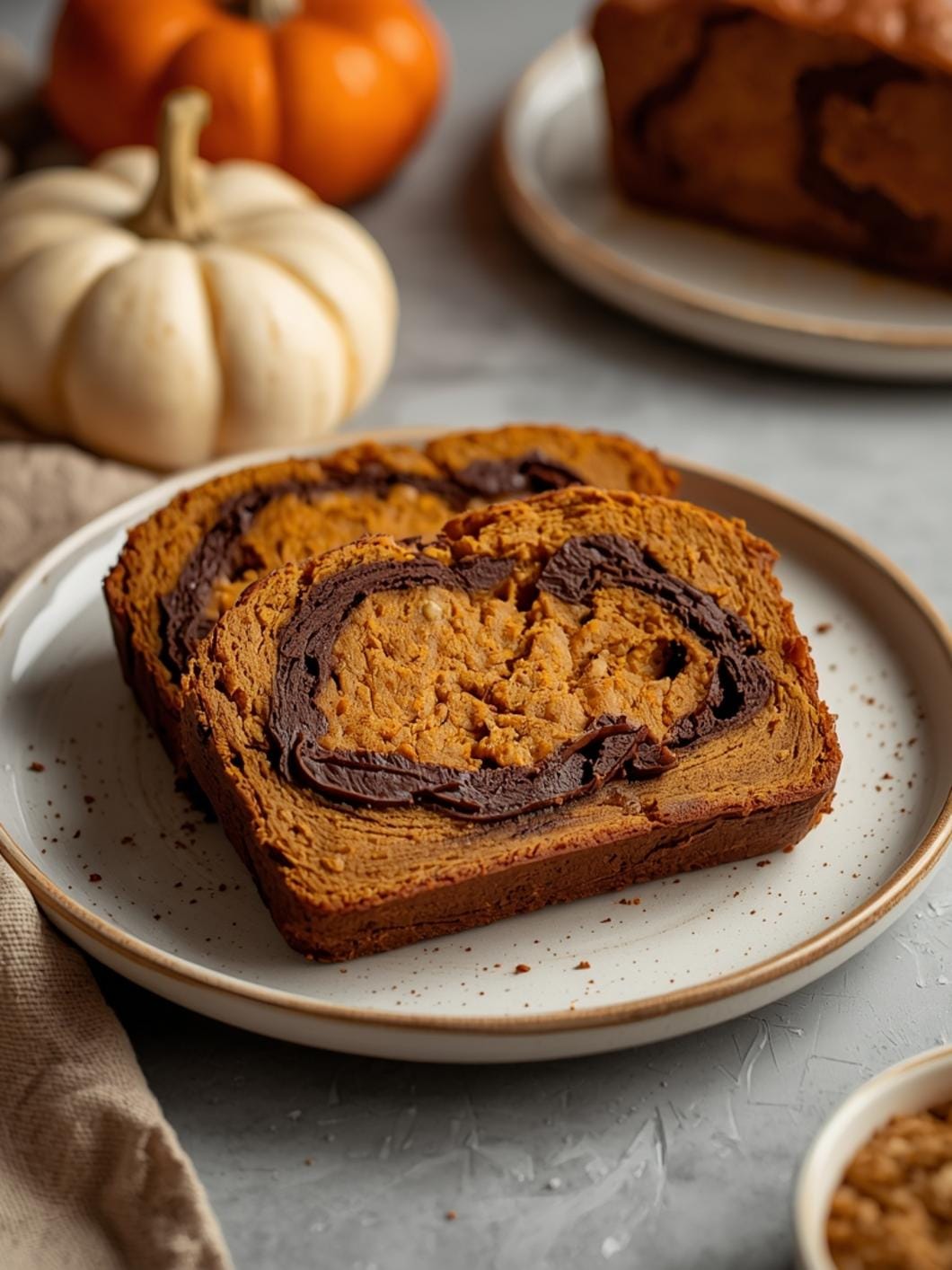 Sourdough Pumpkin Chocolate Swirl Bread Recipe
