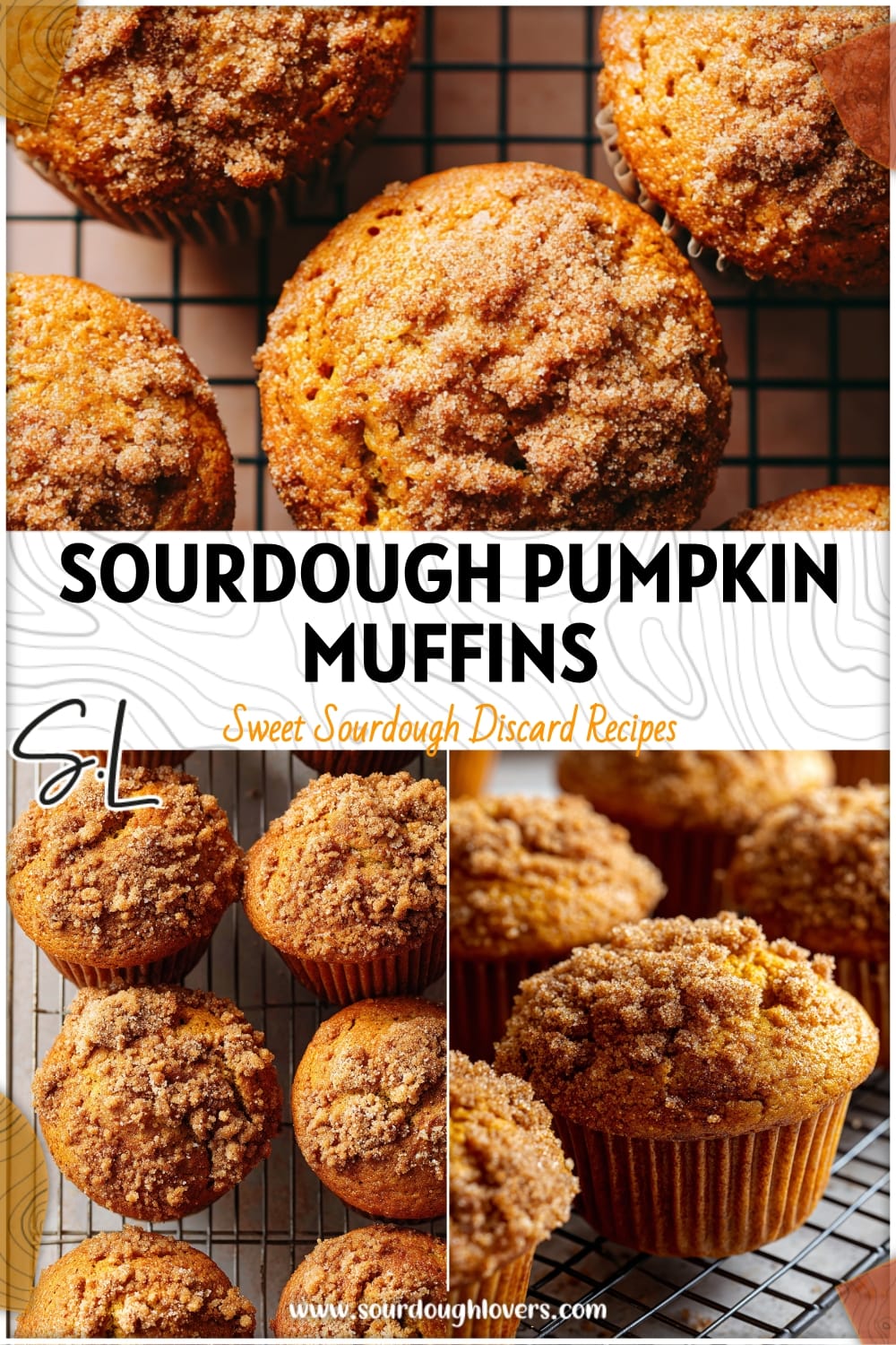 Sourdough Pumpkin Spice Muffins