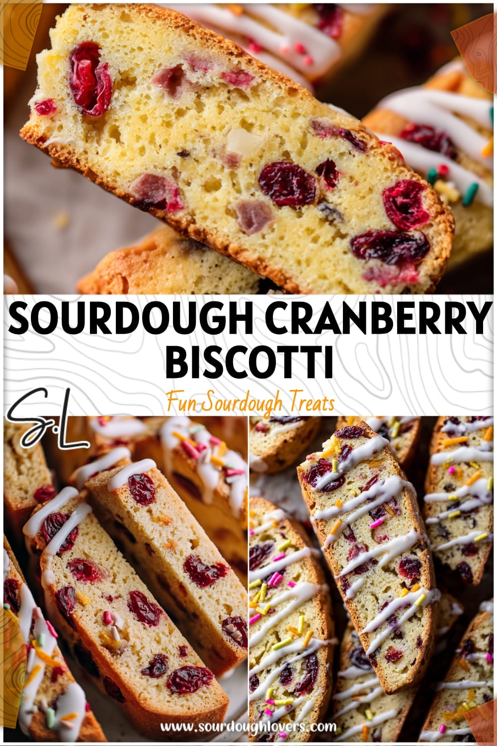 Easy Cranberry Orange Biscotti Recipe with Sourdough Discard