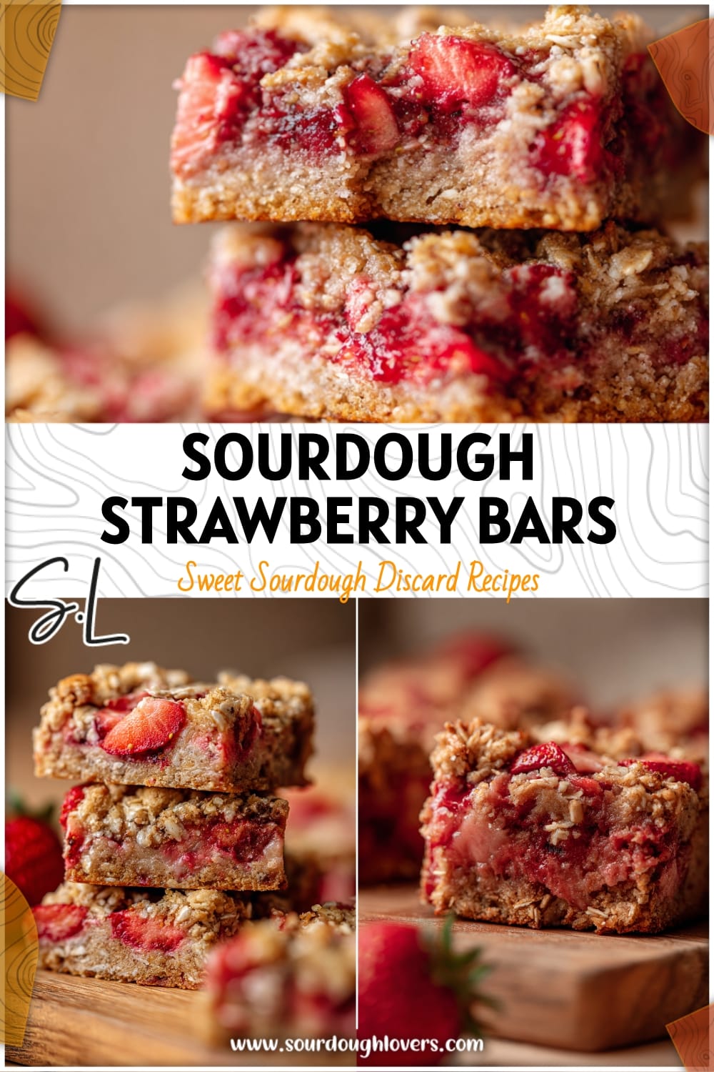 Healthy Sourdough Strawberry Breakfast Bars - Easy & Delicious Recipe