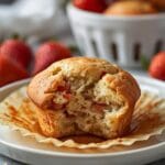Sourdough Strawberry Breakfast Muffins: Quick & Decadent Elevated Baking 12 =