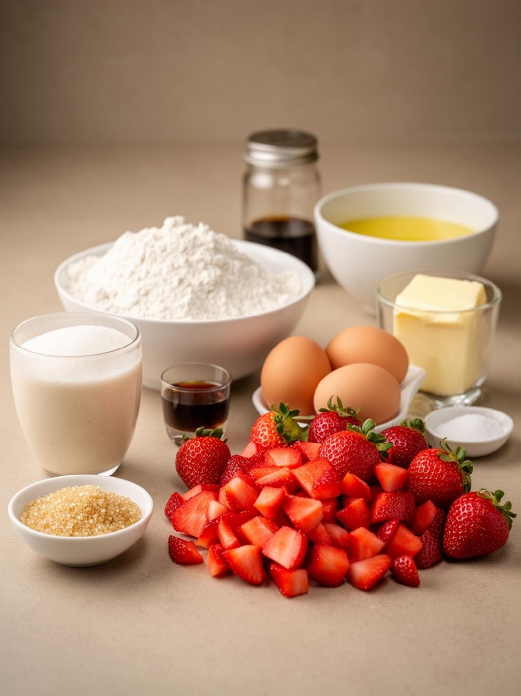 Sourdough Strawberry Breakfast Muffins 13 Sourdough Strawberry Breakfast Muffins