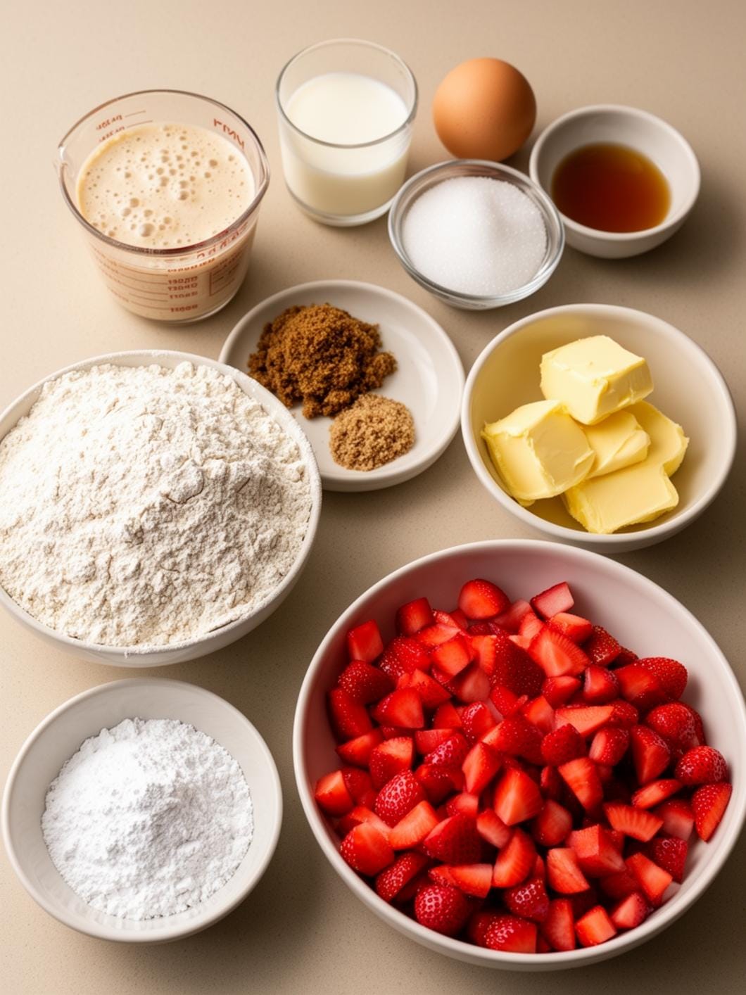 Sourdough Strawberry Sweet Rolls Recipe