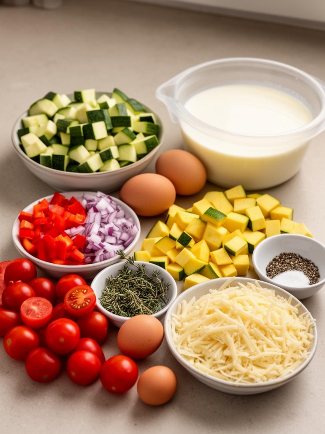 Sourdough Summer Veggie Quiche: Easy Roasted Vegetable Recipe