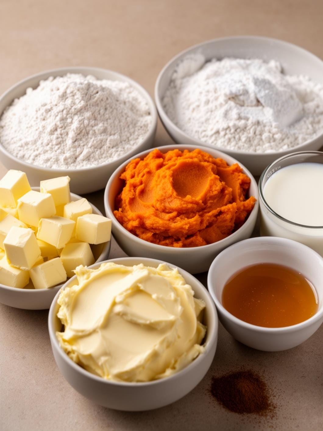 Sourdough Sweet Potato Biscuits with Honey Butter