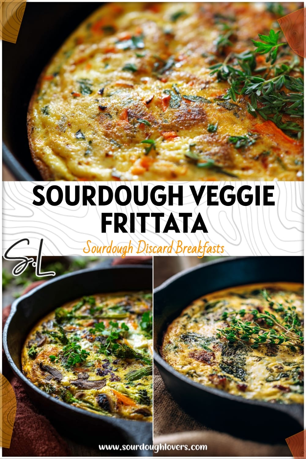 Sourdough Winter Veggie Frittata: Easy Cast Iron Skillet Breakfast