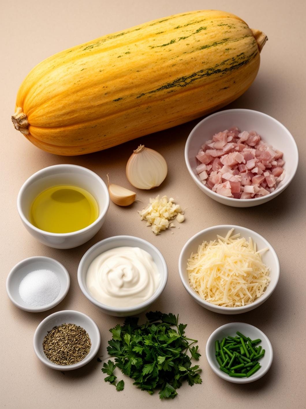 Spaghetti Squash with Creamy Herb Sauce: A Healthy Pasta Alternative