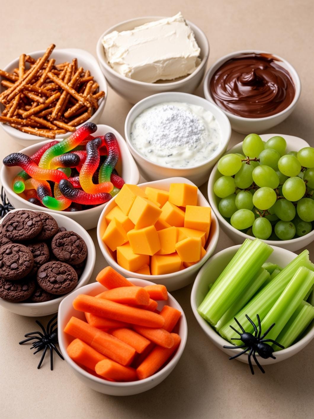 Spooky Halloween Snack Board for Movie Night