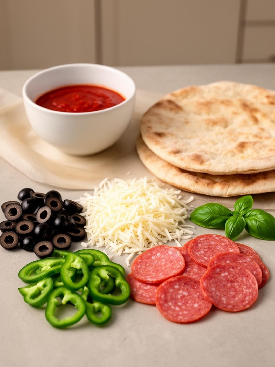 Spooky Sourdough Halloween Flatbread Pizza