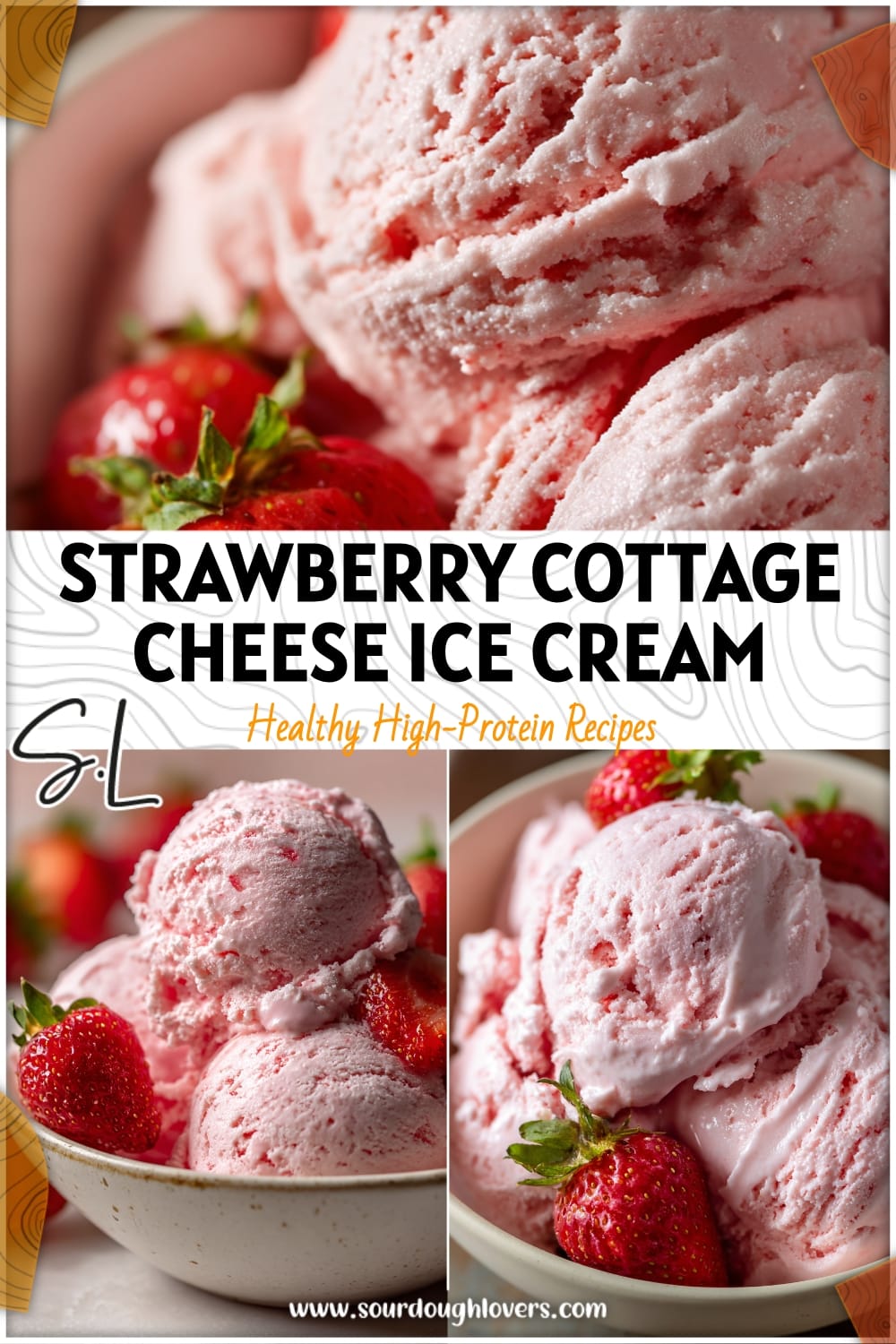 Viral Cottage Cheese Strawberry Ice Cream - 4 Ingredients!